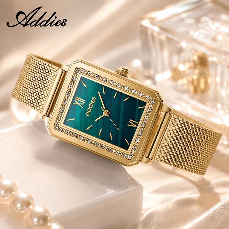 ADDIES Fashion Quartz Woman Wristwatch New Luxury Golder 3Bar Waterproof Business Stainless Steel Casual Dress Women Watch Gift
ADDIES Fashion Quartz Woman Wristwatch New Luxury Golder 3Bar Waterproof Business Stainless Steel Casual Dress Women Watch Gift