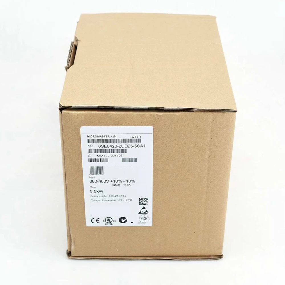 Совершенно новый 6SE6420-2UD25-5CA1 6SE6420-2UD27-5CA1 6SE6420-2UD31-1CA1 6SE6430-2UD27-5CA0 6SE6430-2UD31-1CA0 6SE6430-2UD31-5CA0
Совершенно новый 6SE6420-2UD25-5CA1 6SE6420-2UD27-5CA1 6SE6420-2UD31-1CA1 6SE6430-2UD27-5CA0 6SE6430-2UD31-1CA0 6SE6430-2UD31-5CA0