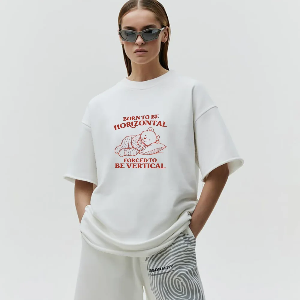 Sleeping Bear Cute Fresh 2025 Hot Women Graphic Tshirt Vintage Casual Streetwear Y2k Style Cotton Tee Fashion Loose Fit Top
Sleeping Bear Cute Fresh 2025 Hot Women Graphic Tshirt Vintage Casual Streetwear Y2k Style Cotton Tee Fashion Loose Fit Top
