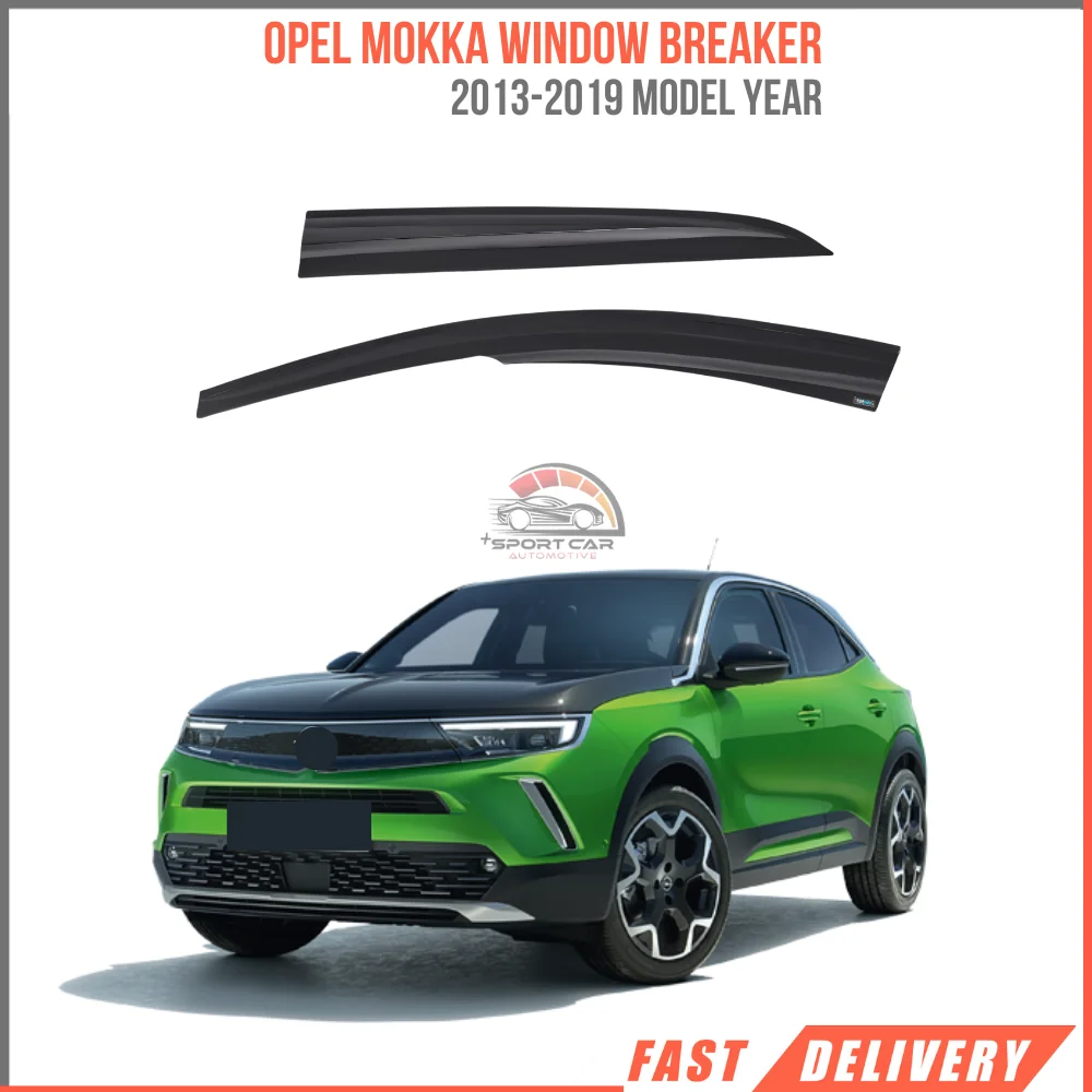 FOR OPEL MOKKA 2013-2019 Sport Style glass spoiler 4 piece car rain protection Sport Style accessory
FOR OPEL MOKKA 2013-2019 Sport Style glass spoiler 4 piece car rain protection Sport Style accessory