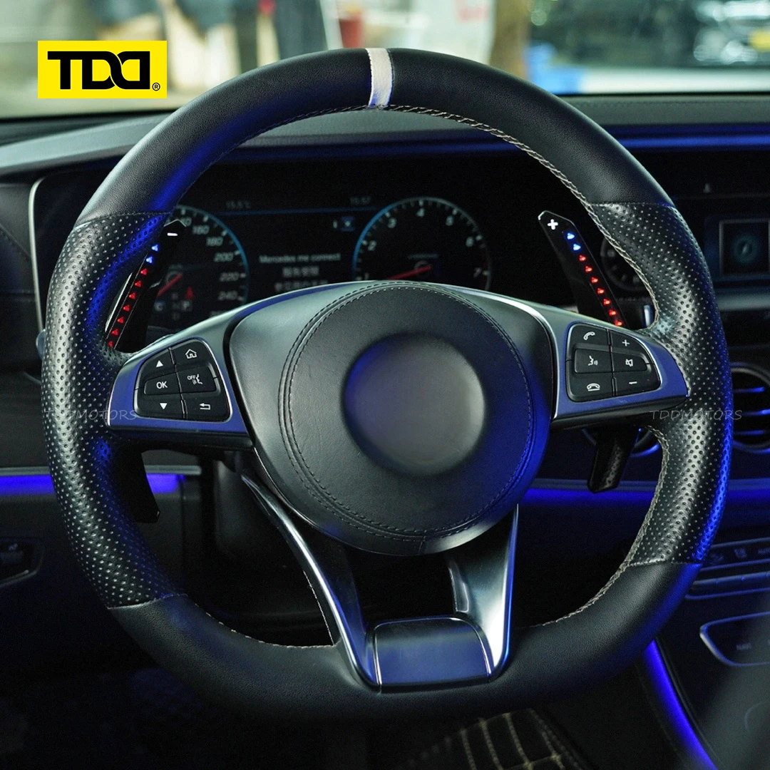 TDD LED Smart Paddle Shifter For Mercedes AMG 2015- 2021 Model Smart ONE Mobile Phone Connection APP Control
TDD LED Smart Paddle Shifter For Mercedes AMG 2015- 2021 Model Smart ONE Mobile Phone Connection APP Control