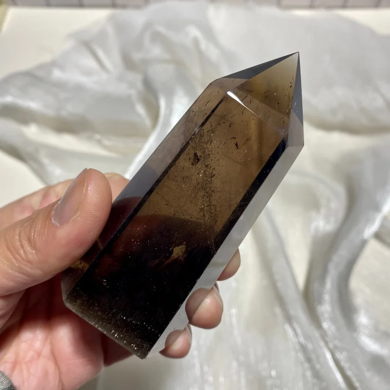 Натуральный дымчатый кварц, кристалл башни, целебный камень, полированная точечная палочка, обелиск, удаление отрицательной энергии, домашний декор, медитация
Натуральный дымчатый кварц, кристалл башни, целебный камень, полированная точечная палочка, обелиск, удаление отрицательной энергии, домашний декор, медитация