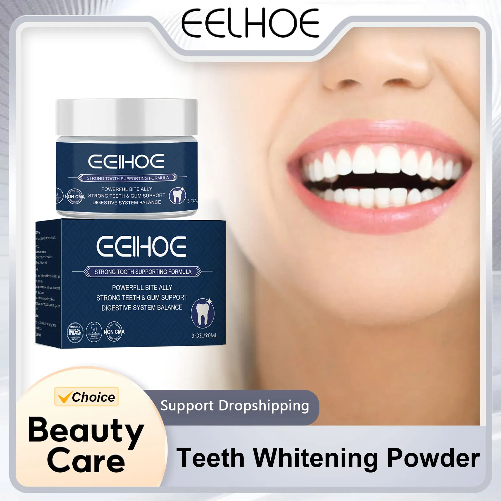 Teeth Whitening Powder Effective Coffee Tea Remover Stains Freshen Breath Odor Care Brightening Correction Tooth Cleaning Powder
Teeth Whitening Powder Effective Coffee Tea Remover Stains Freshen Breath Odor Care Brightening Correction Tooth Cleaning Powder