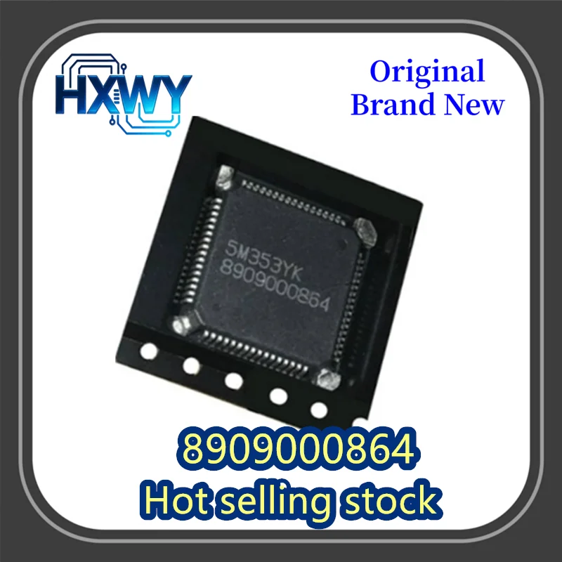 (2/20 pieces) 8909000864 HQFP-64 packaged automotive computer board vulnerable driver, brand new original.
(2/20 pieces) 8909000864 HQFP-64 packaged automotive computer board vulnerable driver, brand new original.