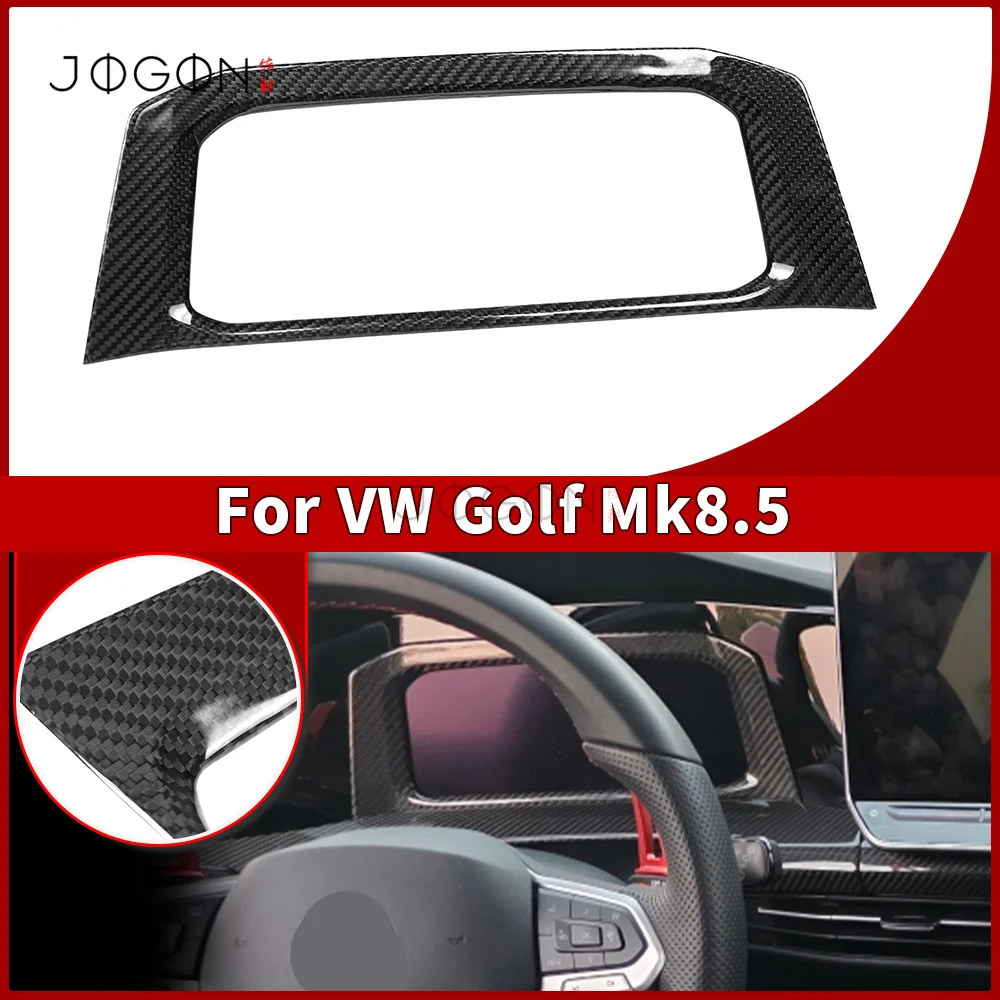 Dry Carbon Dashboard Instrument Gauge Cluster Cover For VW Golf 8.5 MK8.5 GTI GTD R R Line 2023+ Interior Accessories Stick-on
Dry Carbon Dashboard Instrument Gauge Cluster Cover For VW Golf 8.5 MK8.5 GTI GTD R R Line 2023+ Interior Accessories Stick-on