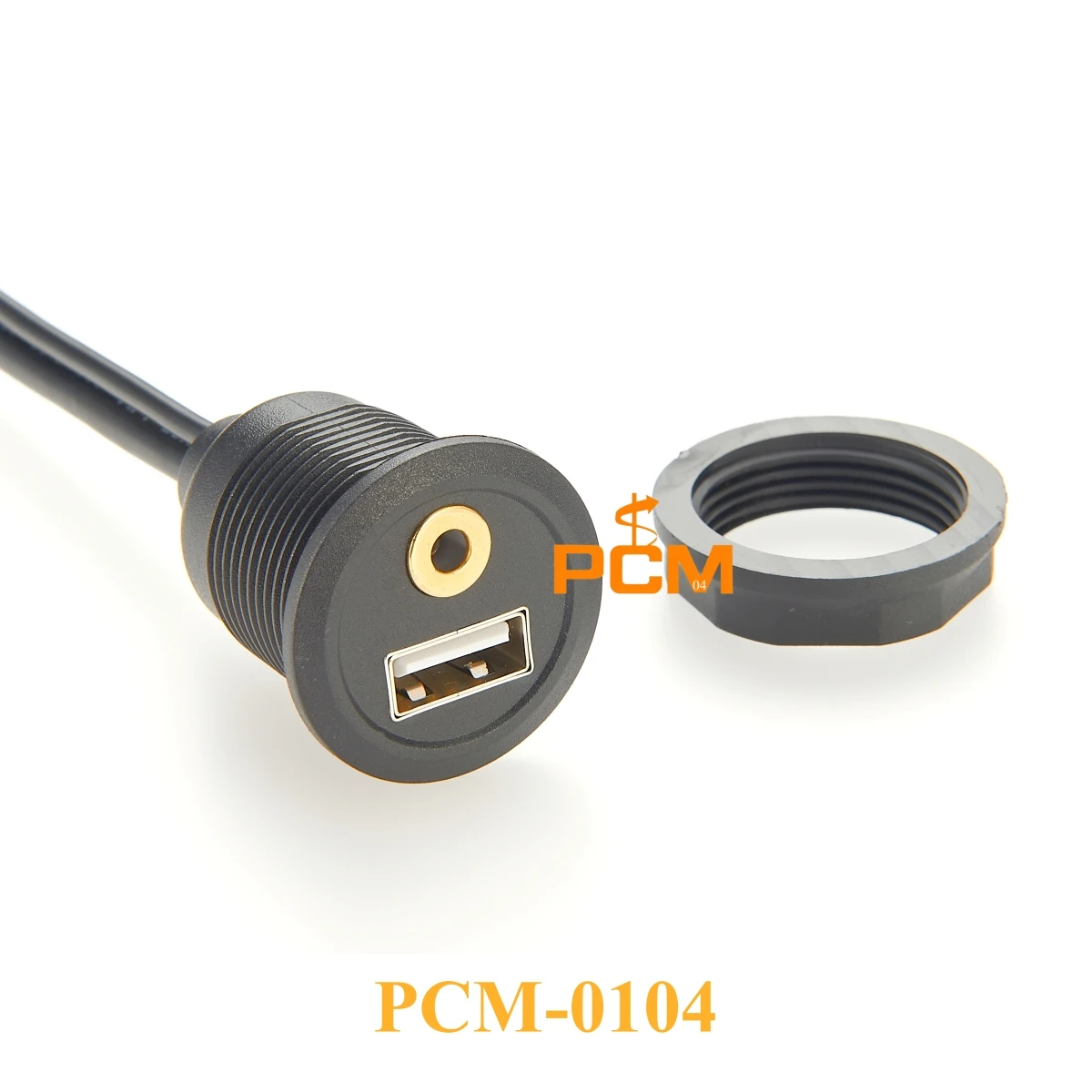 USB & 3.5mm Male to USB & 3.5mm Female Flush Mount Panel Mount Extension AUX Cable Round Panel Mount 3.5mm&USB 2.0 Jack Cable
USB & 3.5mm Male to USB & 3.5mm Female Flush Mount Panel Mount Extension AUX Cable Round Panel Mount 3.5mm&USB 2.0 Jack Cable