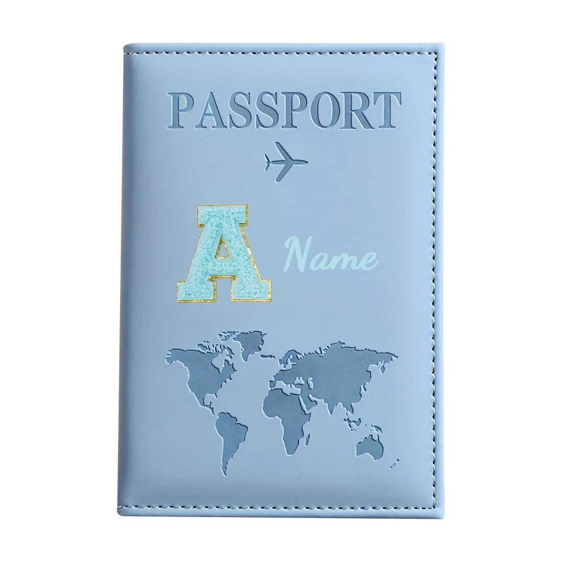 Custom Letter Name Passport Holder Light Blue Stylish Travel Essential Nice Gift for Family Friends Teachers
Custom Letter Name Passport Holder Light Blue Stylish Travel Essential Nice Gift for Family Friends Teachers