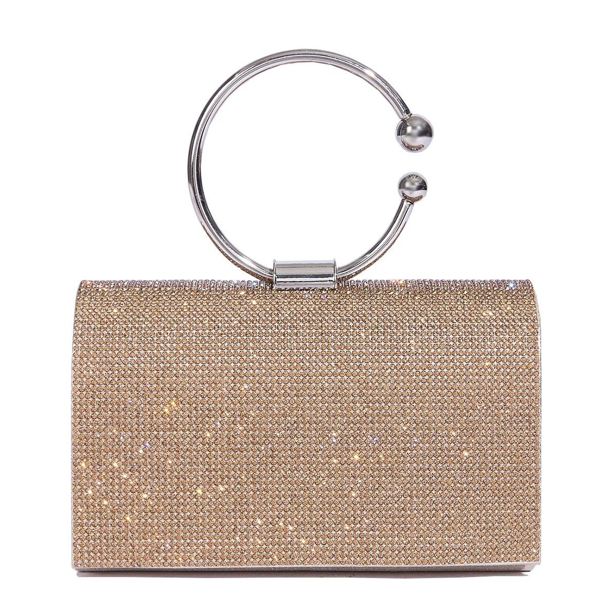 Women's Evening Bag Shiny Rhinestone Bag Party Silver Shoulder Bag Fashion Wedding Handbag Gold Purse
Women's Evening Bag Shiny Rhinestone Bag Party Silver Shoulder Bag Fashion Wedding Handbag Gold Purse