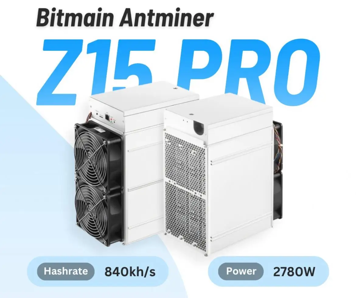 Hot Sales Bitmain Antminer Z15 Pro 840kh/s Zcash Miner
Hot Sales Bitmain Antminer Z15 Pro 840kh/s Zcash Miner