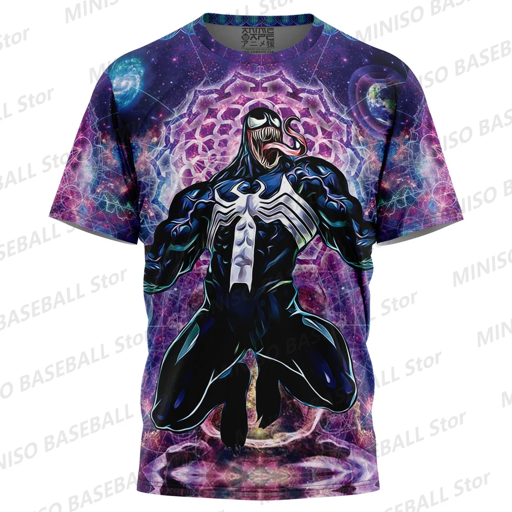 New Summer Boy AnimeDwarf Trippy Venom Marvel T-Shirt 3D Printed Casual Street Tee For Man Kid/Adult Breathable Parent-Child Top
New Summer Boy AnimeDwarf Trippy Venom Marvel T-Shirt 3D Printed Casual Street Tee For Man Kid/Adult Breathable Parent-Child Top