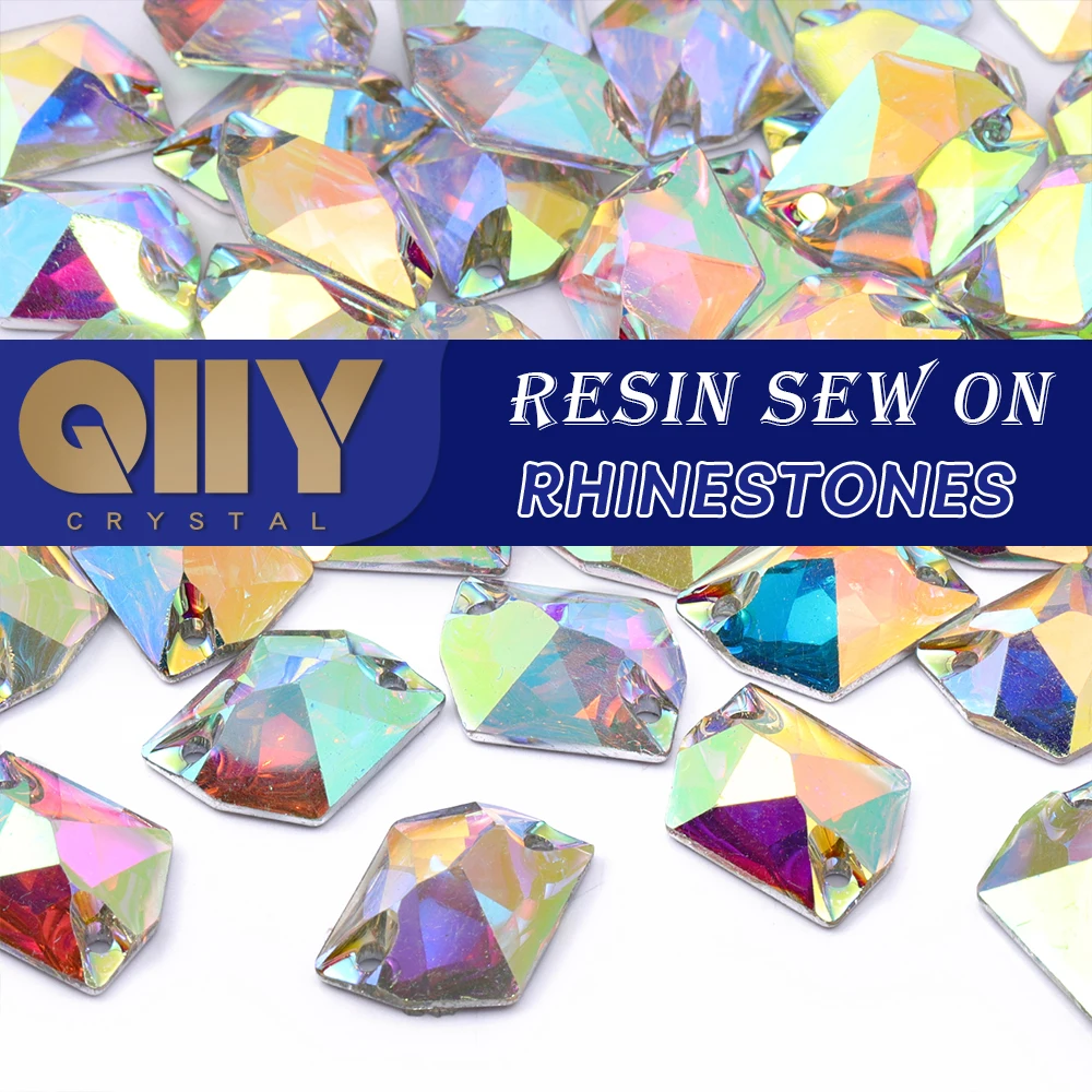 QIIY Crystal AB Высокое качество космический многоугольник камни кристалл смола пришить стразы для рукоделия аппликация свадебная одежда платье
QIIY Crystal AB Высокое качество космический многоугольник камни кристалл смола пришить стразы для рукоделия аппликация свадебная одежда платье