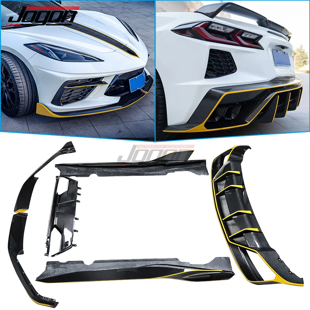 For GMSV For Chevrolet Corvette C8 Stingray Sports 2020+ Body Kit Front Bumper Replacement Rear Bumper Front Lip Side Skirt Trim
For GMSV For Chevrolet Corvette C8 Stingray Sports 2020+ Body Kit Front Bumper Replacement Rear Bumper Front Lip Side Skirt Trim