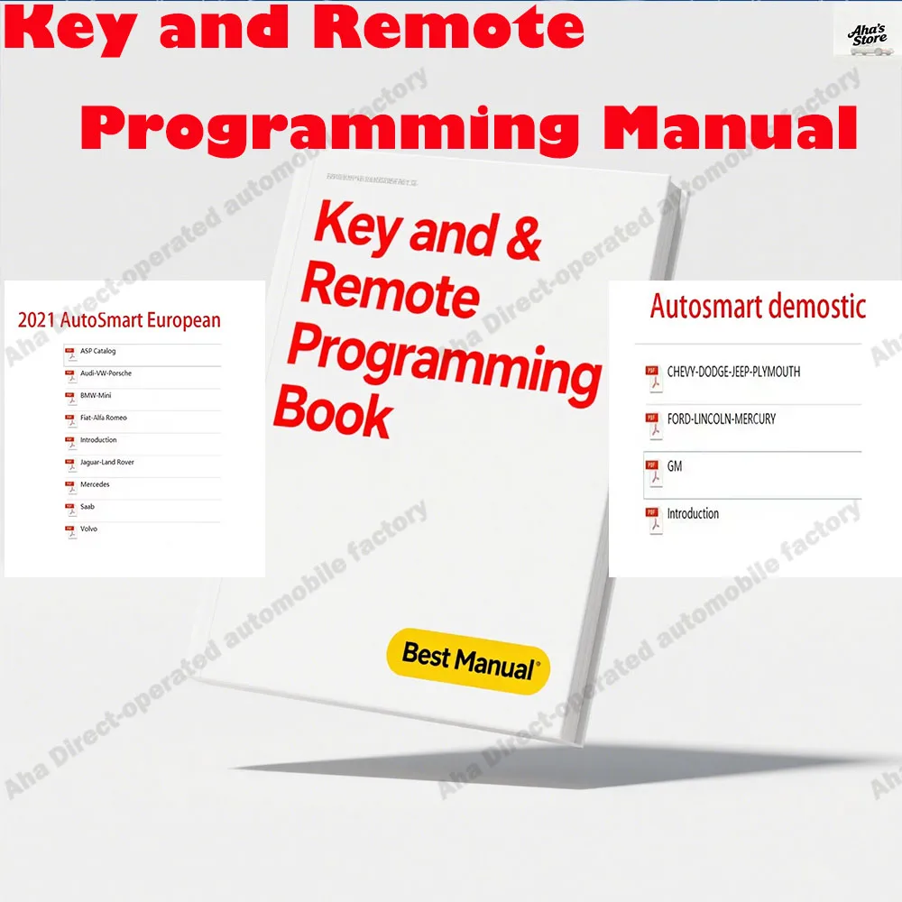 Latest Key and Remote Programming Manual Guide for All LockSmith Professionals Containing Program Immobiliser System Operations
Latest Key and Remote Programming Manual Guide for All LockSmith Professionals Containing Program Immobiliser System Operations