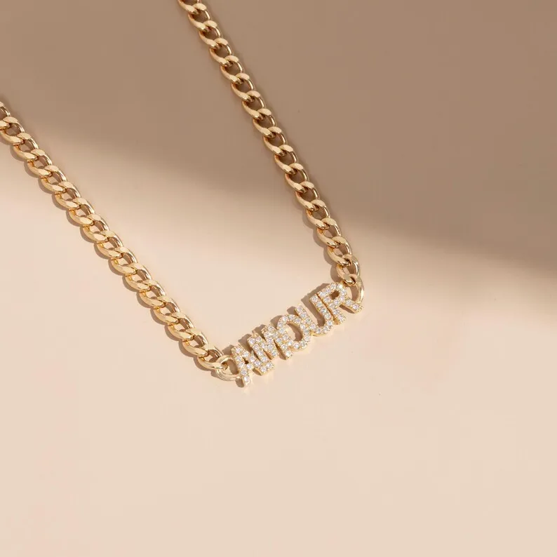 18K Gold-plated Custom Letter Necklace Birthstone Personality Jewelry Stainless Steel Necklace Unique Gift For Women Daily Wear
18K Gold-plated Custom Letter Necklace Birthstone Personality Jewelry Stainless Steel Necklace Unique Gift For Women Daily Wear