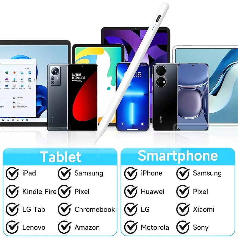 Универсальный стилус для планшета Touch Pen для iPad Apple Pencil для мобильного телефона Huawei Lenovo Samsung Phone Xiaomi
Универсальный стилус для планшета Touch Pen для iPad Apple Pencil для мобильного телефона Huawei Lenovo Samsung Phone Xiaomi