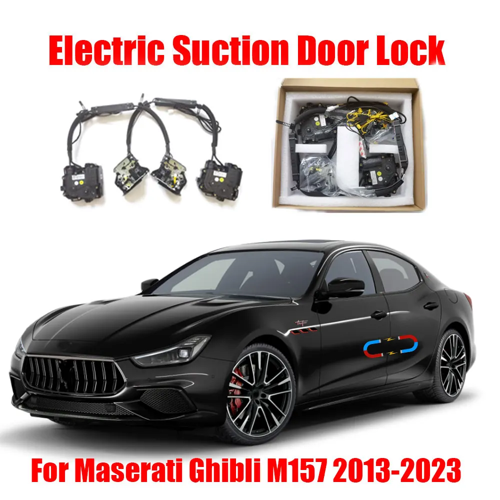 For Maserati Ghibli M157 2013-2023 Car Electric Suction Door Power-assisted Closing Door Soft-close Function
For Maserati Ghibli M157 2013-2023 Car Electric Suction Door Power-assisted Closing Door Soft-close Function