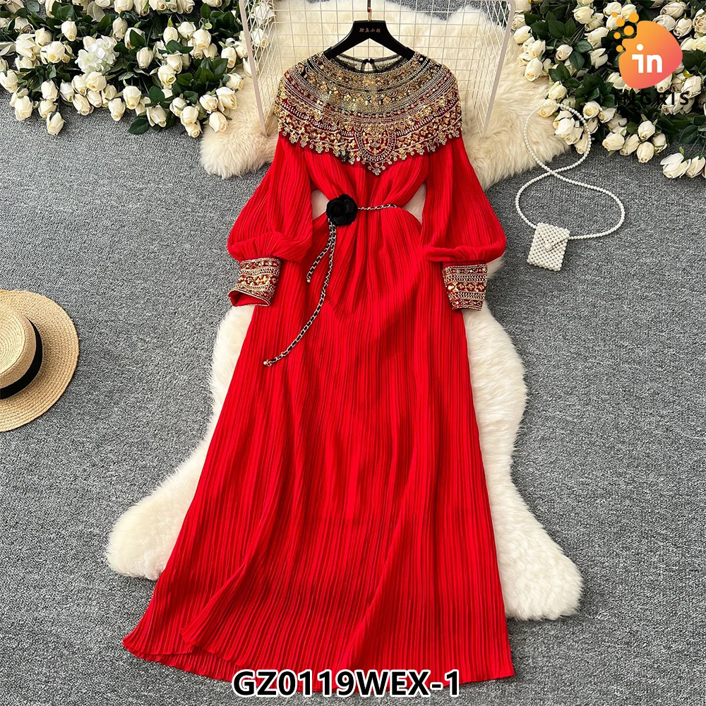High Quality Boutique Women'S Suit Loose Large-Size Printed Casual Pleated Skirt -YX0017HF
High Quality Boutique Women'S Suit Loose Large-Size Printed Casual Pleated Skirt -YX0017HF