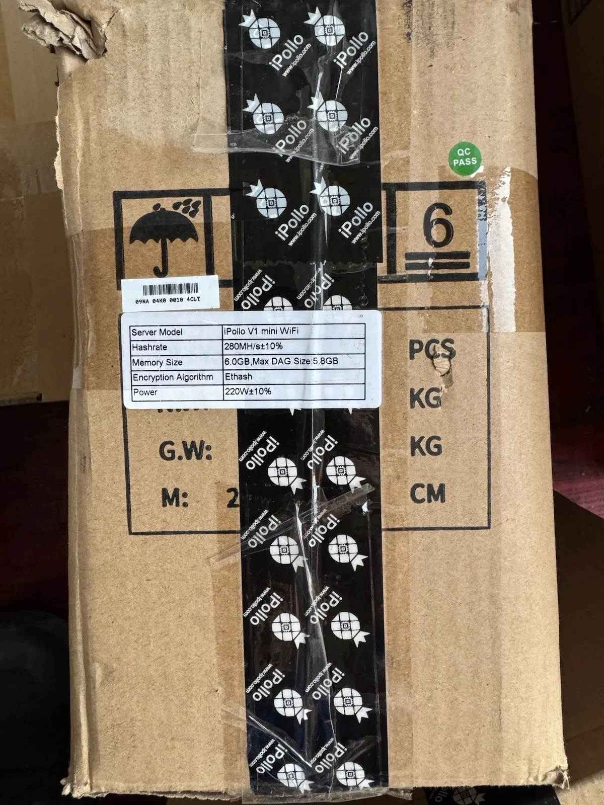 BUY 2 GET 1 FREE IPOLLO V1 MINI WIFI ETC ETHASH MINER 280MH/s 220W 6GB ETHW ETHF with PSU Supply
BUY 2 GET 1 FREE IPOLLO V1 MINI WIFI ETC ETHASH MINER 280MH/s 220W 6GB ETHW ETHF with PSU Supply