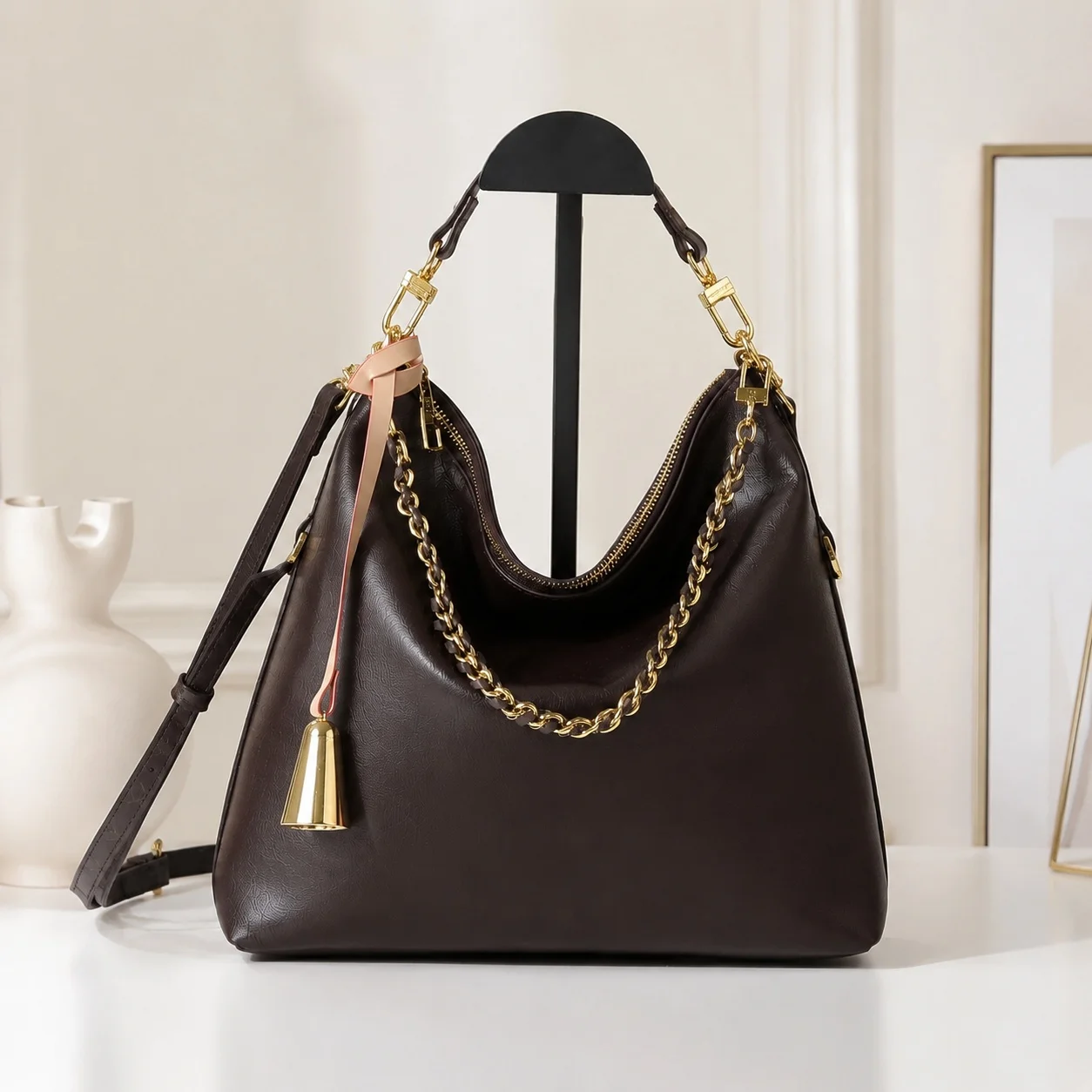 2026 New Unisex Crossbody/Handbag with Color Blocking, Brown, 30 x 26 x 10cm
2026 New Unisex Crossbody/Handbag with Color Blocking, Brown, 30 x 26 x 10cm
