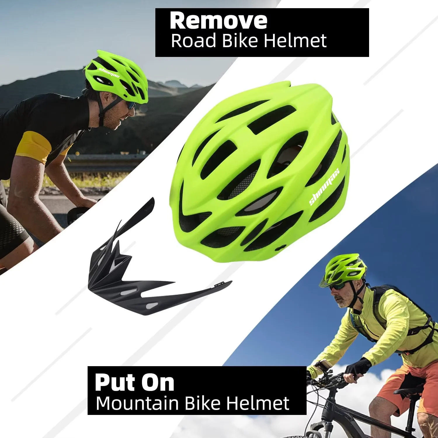 Bicycle Helmet for Men Women MTB Helmet Cycling with LED Adjustable Sun Visor Lightweight for Adult Road & Mountain
Bicycle Helmet for Men Women MTB Helmet Cycling with LED Adjustable Sun Visor Lightweight for Adult Road & Mountain