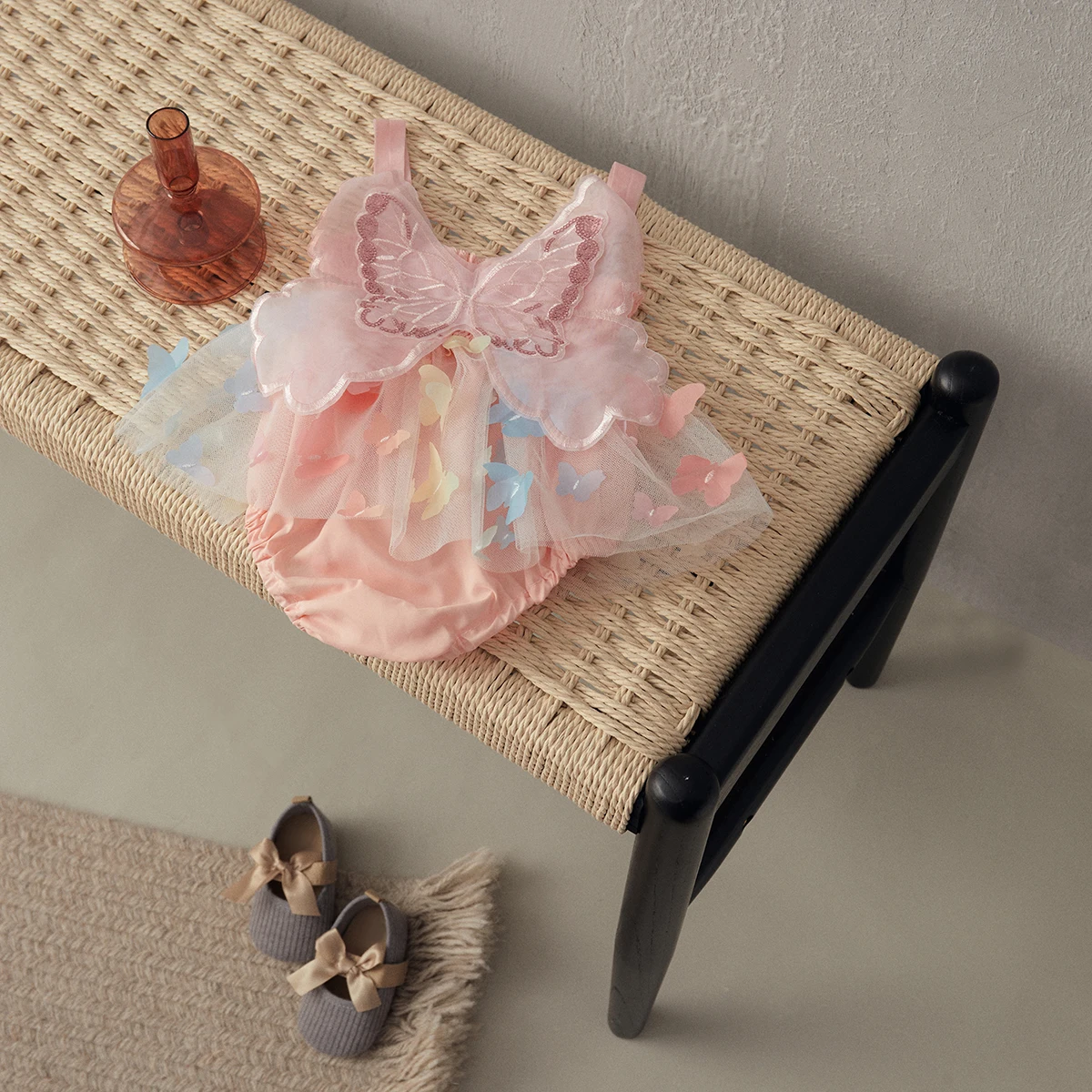 BeQeuewll Infant Girl Rompers Dress Butterfly Decor Sleeveless Layered Tulle Tutu Skirt Hem Cami Jumpsuits Baby Bodysuits
BeQeuewll Infant Girl Rompers Dress Butterfly Decor Sleeveless Layered Tulle Tutu Skirt Hem Cami Jumpsuits Baby Bodysuits