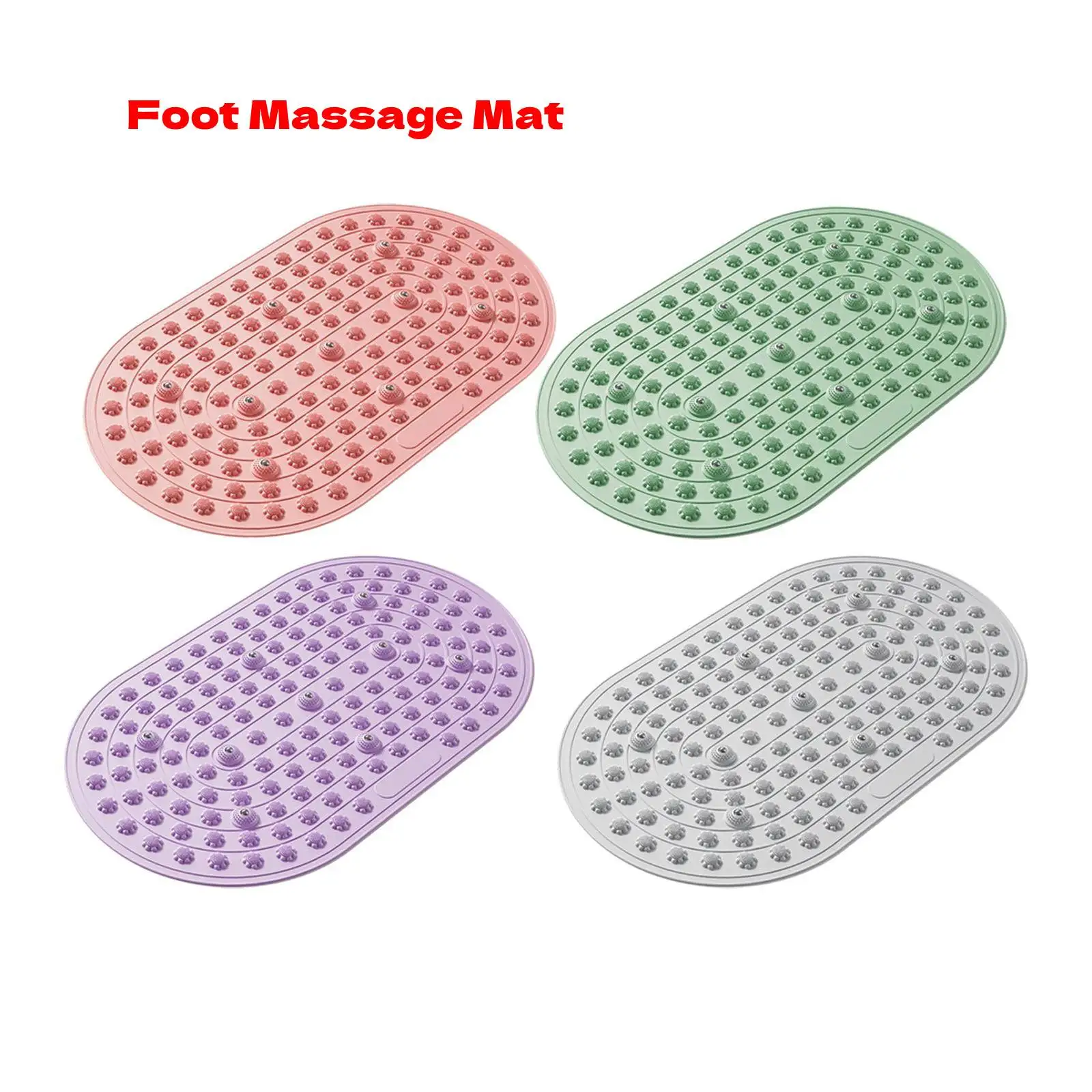 Portable Acupressure Foot Massage Mat Particle Foot Massager Mat for Yoga Home Office,Foldable Silicone Feet Massage Mat
Portable Acupressure Foot Massage Mat Particle Foot Massager Mat for Yoga Home Office,Foldable Silicone Feet Massage Mat