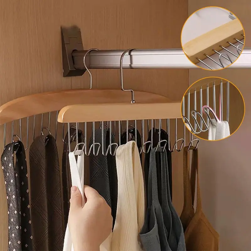 Anti Slip Multi Hook Coat Rack Multifunctional Clothe Hanger Wave Solid Wood 8 Hooks Rack Underwear Scarf Sling Tie Storage Hook
Anti Slip Multi Hook Coat Rack Multifunctional Clothe Hanger Wave Solid Wood 8 Hooks Rack Underwear Scarf Sling Tie Storage Hook