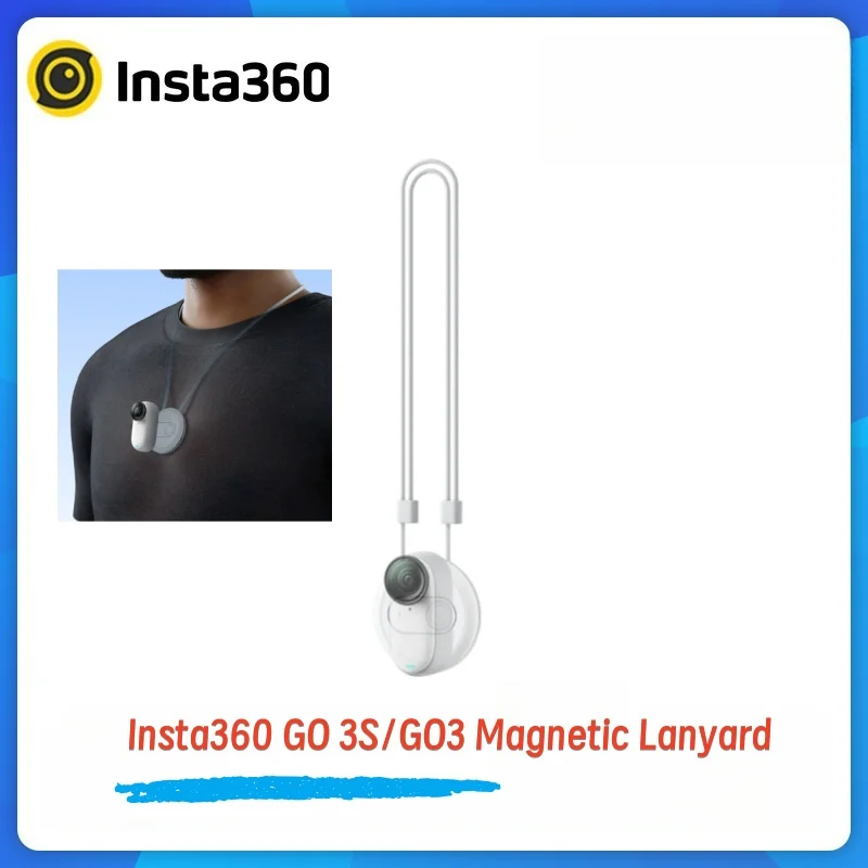 Магнитное ожерелье Insta360 GO 3/GO 3S, оригинальный аксессуар, удобный силиконовый магнитный дизайн, POV для стрельбы без рук
Магнитное ожерелье Insta360 GO 3/GO 3S, оригинальный аксессуар, удобный силиконовый магнитный дизайн, POV для стрельбы без рук