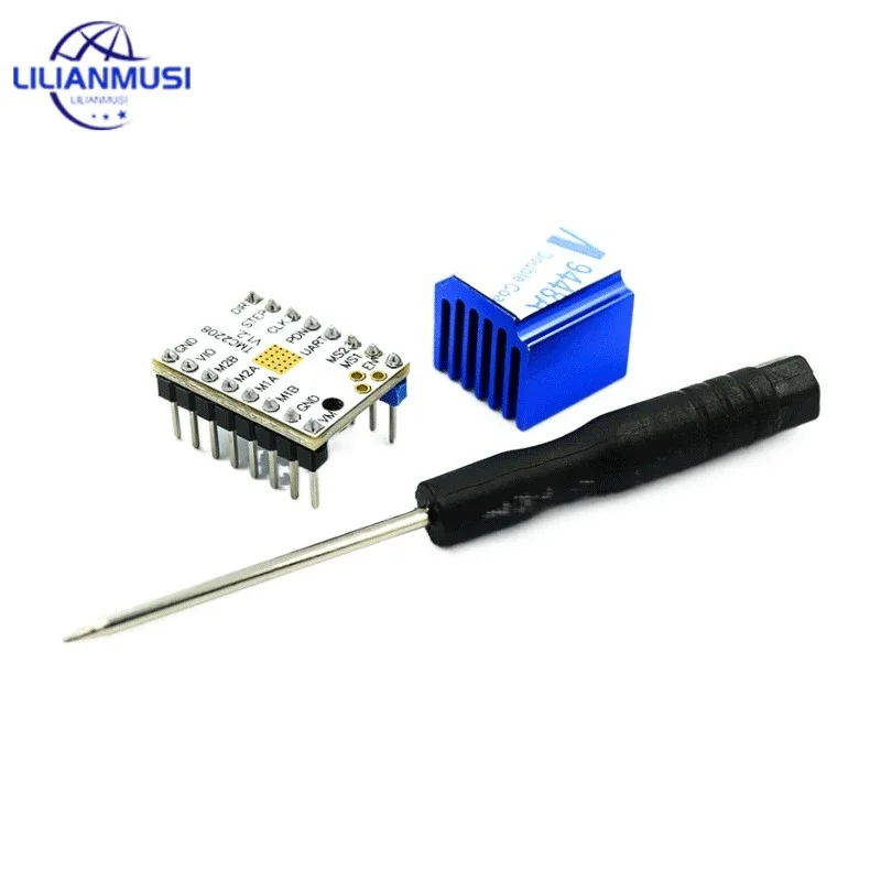 Шаговый Драйвер TMC2208V1.2 MKS TMC2208 Stepstick, модуль контроллера двигателя, защитный драйвер для 3D-принтера, 85DC, 50 шт.
Шаговый Драйвер TMC2208V1.2 MKS TMC2208 Stepstick, модуль контроллера двигателя, защитный драйвер для 3D-принтера, 85DC, 50 шт.