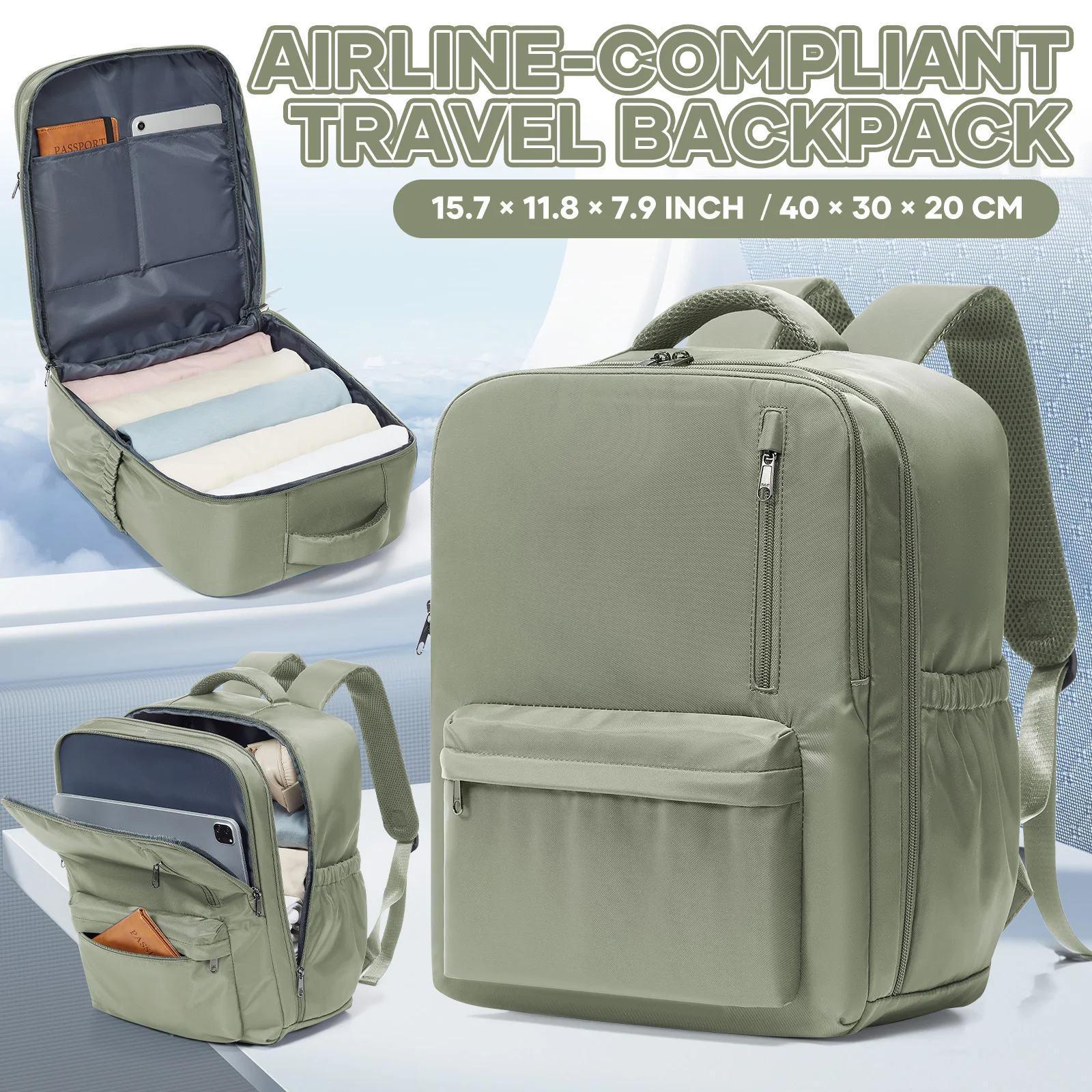Bags for Women Men, Ryanair Travel Backpack 40x30x20 Carry-Ons Cabin Bag, Work Bag 15.6'' Laptop Backpack Casual Genuine Luggage
Bags for Women Men, Ryanair Travel Backpack 40x30x20 Carry-Ons Cabin Bag, Work Bag 15.6'' Laptop Backpack Casual Genuine Luggage