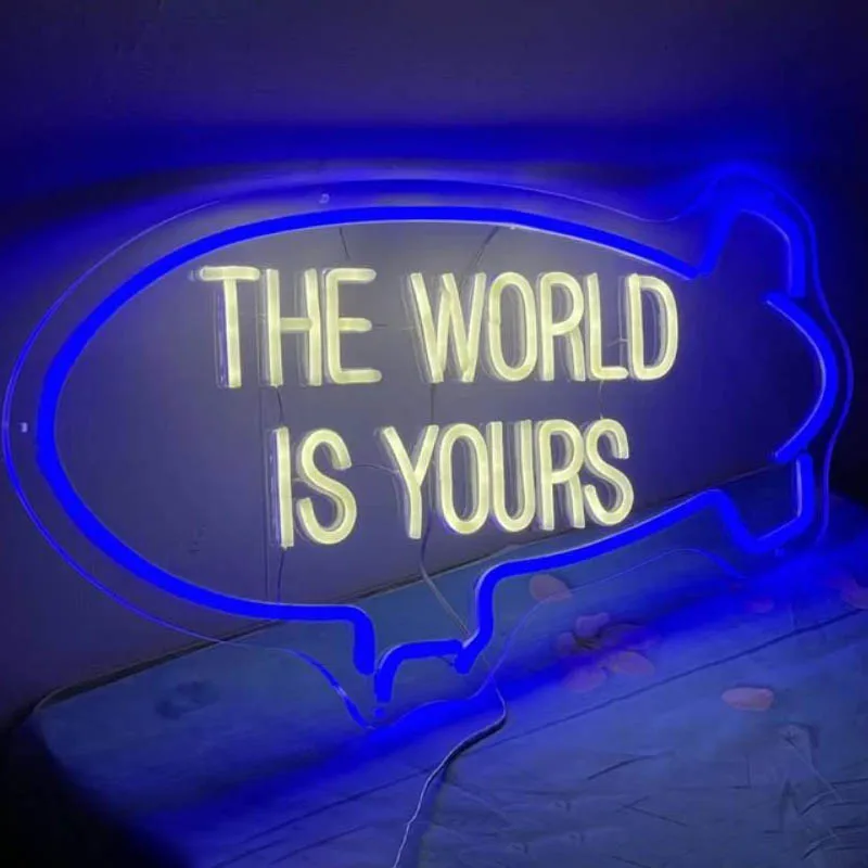 The World Is Yours Plane Neon Sign Pub Music Bar Decor LED Light Sign Bar Wall Decoration Party Decor Itaewon Class Neon Lightr
The World Is Yours Plane Neon Sign Pub Music Bar Decor LED Light Sign Bar Wall Decoration Party Decor Itaewon Class Neon Lightr