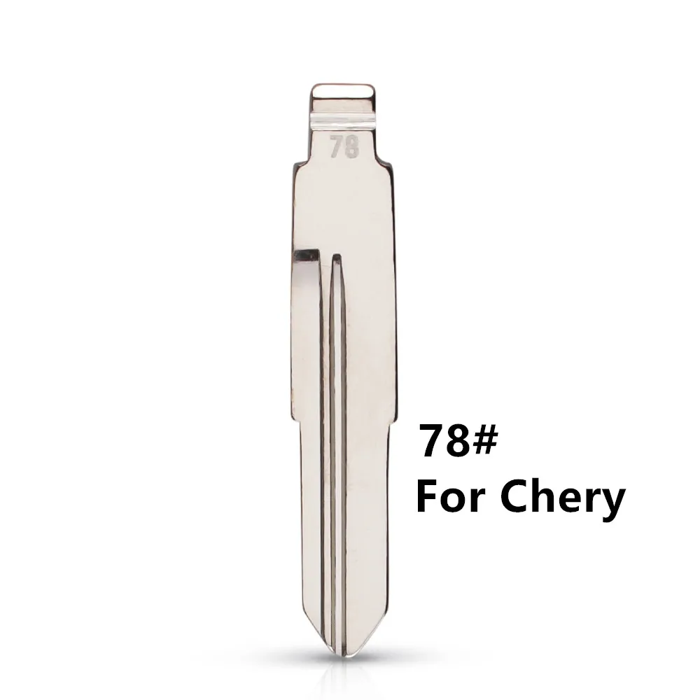 10pcs 78# Car Key Folding Remote Key Blade NO. 78 Metal Blank Uncut Flip KD For Chery Fengyun2 Key Blade
10pcs 78# Car Key Folding Remote Key Blade NO. 78 Metal Blank Uncut Flip KD For Chery Fengyun2 Key Blade