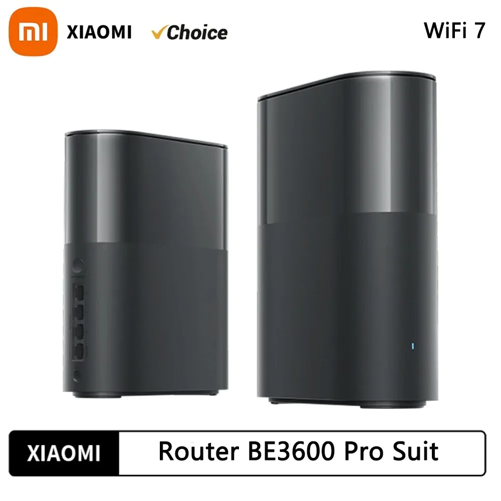 New Xiaomi Router BE3600 Pro WiFi 7 Dual-Band Qualcomm Quad-Core Gaming Acceleration 3570Mbps Dual WAN LAN Mesh Network Repeater
New Xiaomi Router BE3600 Pro WiFi 7 Dual-Band Qualcomm Quad-Core Gaming Acceleration 3570Mbps Dual WAN LAN Mesh Network Repeater