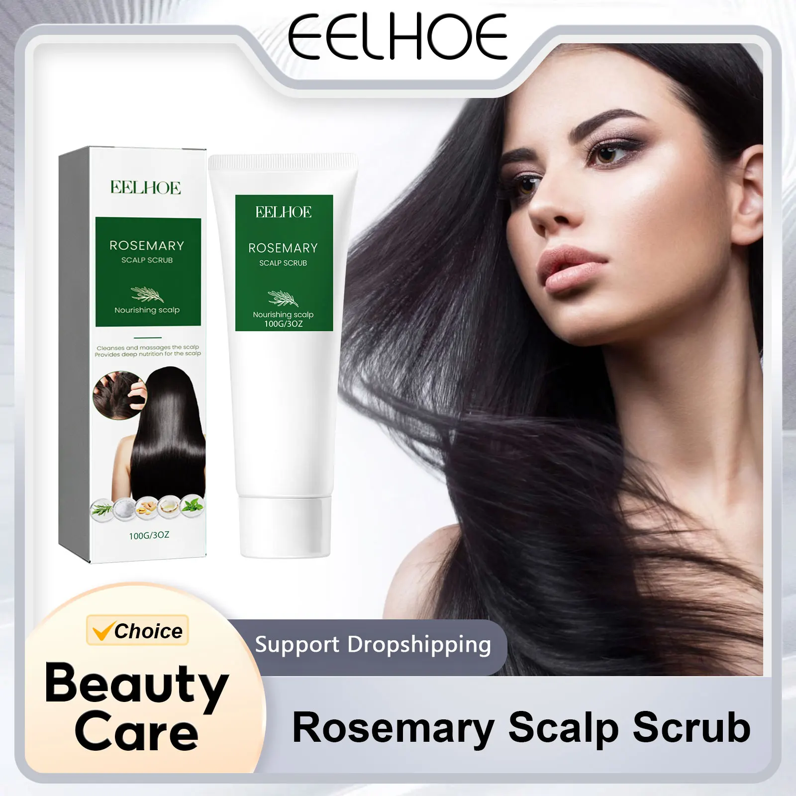 Rosemary Scalp Scrub Deep Cleansing Scalp Moisturizing Anti Itchy Dandruff Remove Oil Control Hair Root Nourishing Massage Scrub
Rosemary Scalp Scrub Deep Cleansing Scalp Moisturizing Anti Itchy Dandruff Remove Oil Control Hair Root Nourishing Massage Scrub