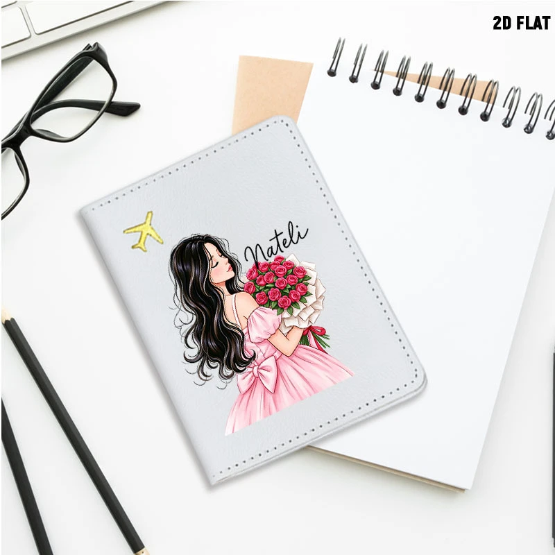 Personalized Girls' Passport Holder - Lightweight Travel Wallet Suitable for Women & Girls, Open-Top with Custom Name/Initials
Personalized Girls' Passport Holder - Lightweight Travel Wallet Suitable for Women & Girls, Open-Top with Custom Name/Initials
