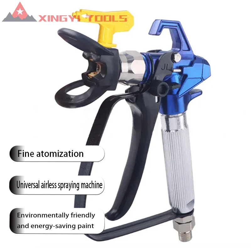 Xingyi Imported Airless Sprayer Spray Gun With 519 Tip Paint Sprayer Accessories For High Pressure Airless Sprayer Machine
Xingyi Imported Airless Sprayer Spray Gun With 519 Tip Paint Sprayer Accessories For High Pressure Airless Sprayer Machine