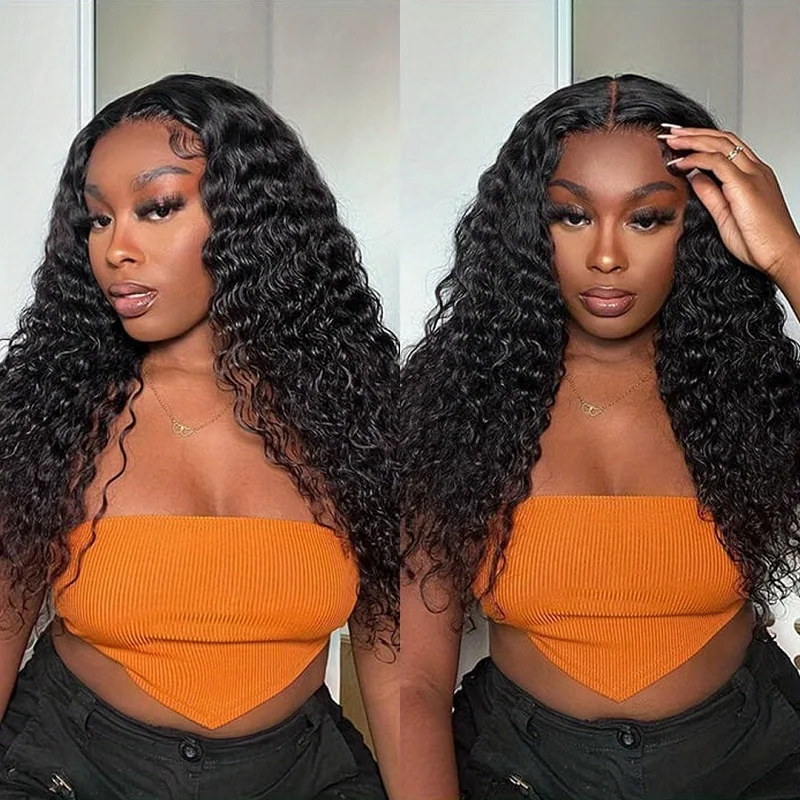 Alimice 4x4 Ready To Go Glueless Wig Human Hair Deep Wave Wig Pre Cut Lace Wig Human Hair Pre Plucked For Beginners
Alimice 4x4 Ready To Go Glueless Wig Human Hair Deep Wave Wig Pre Cut Lace Wig Human Hair Pre Plucked For Beginners