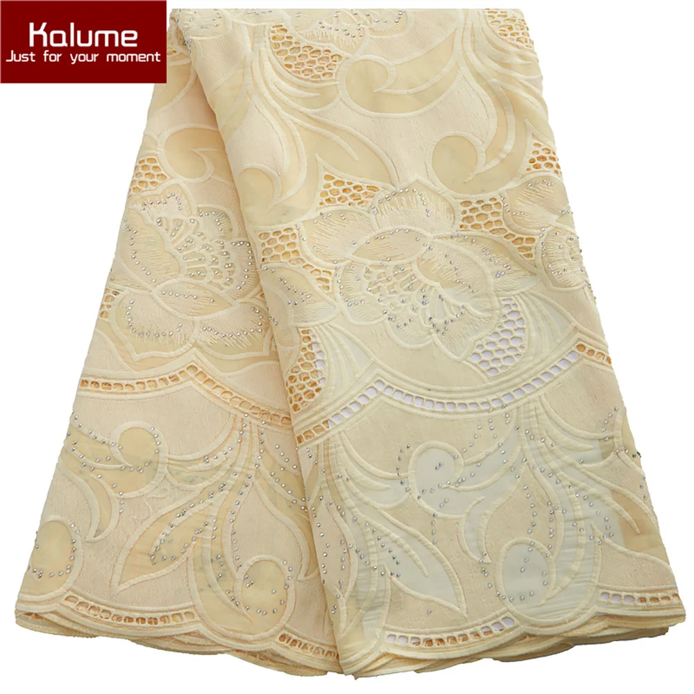Kalume Best African Cotton Lace Fabric For Party Dress 2022 High Quality Nigerian French Swiss Voile Lace Material 5 Yards F2982
Kalume Best African Cotton Lace Fabric For Party Dress 2022 High Quality Nigerian French Swiss Voile Lace Material 5 Yards F2982
