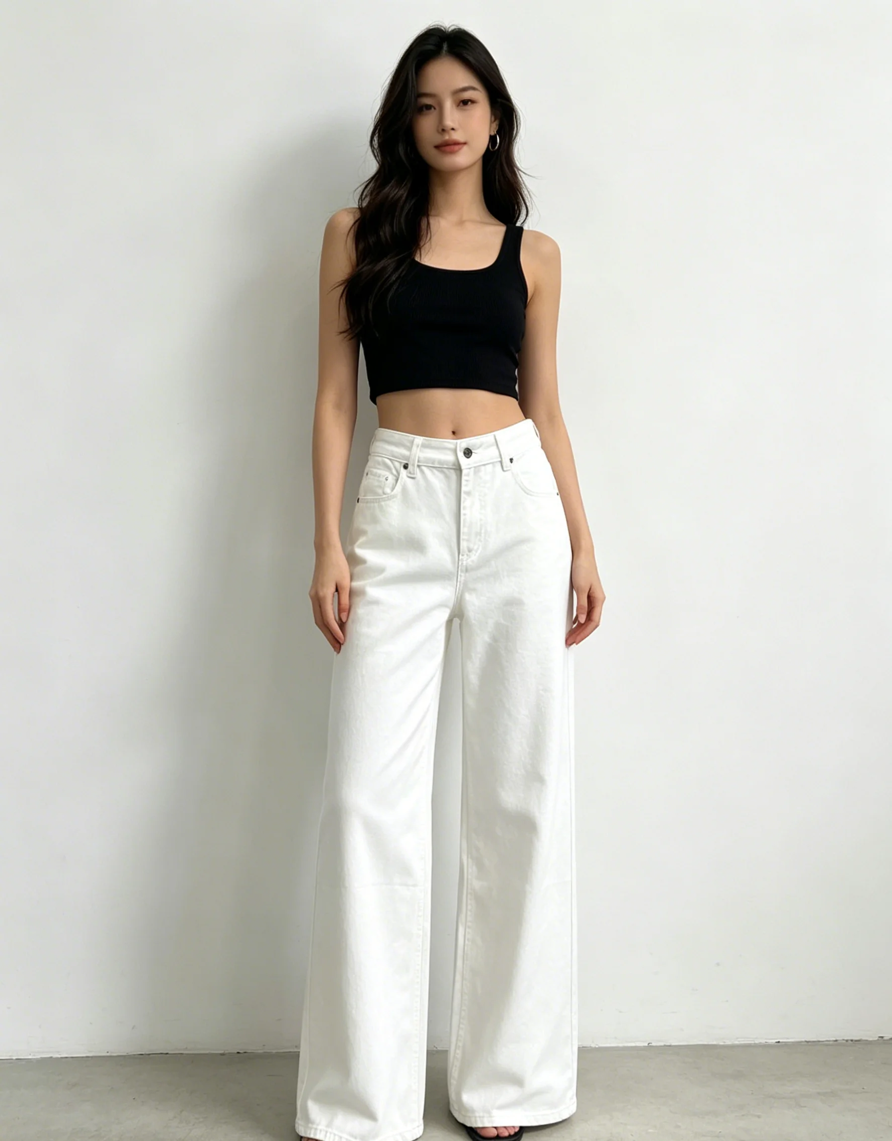 26SS Spring/Summer Women's Stylish and Versatile Straight Wide Leg Denim Pants LH106
26SS Spring/Summer Women's Stylish and Versatile Straight Wide Leg Denim Pants LH106