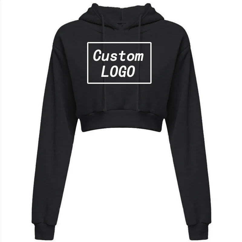 Custom Logo Women's Hoodies Sweatshirt Sportswear Hip-hop Style Street Style Short Outfit Slim Fit Hooded Sweatshirt
Custom Logo Women's Hoodies Sweatshirt Sportswear Hip-hop Style Street Style Short Outfit Slim Fit Hooded Sweatshirt