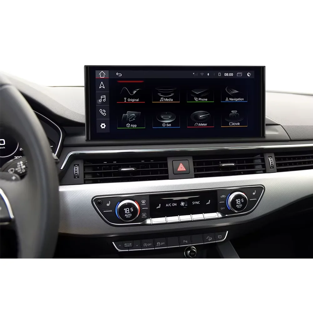 Android Auto Stereo for Audi A4 A5 Q5 B9 2016-2023 12.3 Android 14 Wireless CarPlay multimedia WiFi 4G BT touch screen GPS navi
Android Auto Stereo for Audi A4 A5 Q5 B9 2016-2023 12.3 Android 14 Wireless CarPlay multimedia WiFi 4G BT touch screen GPS navi