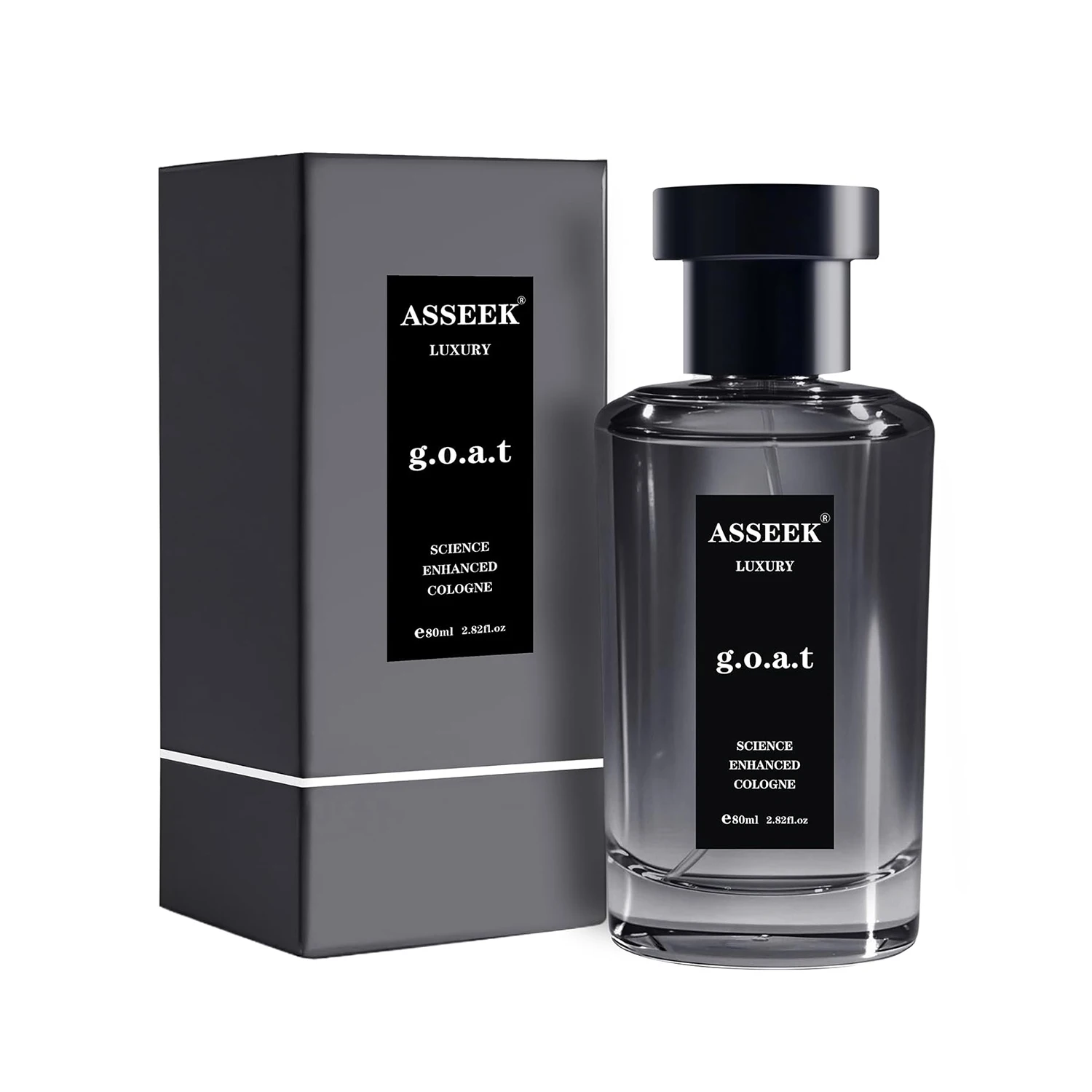 ASSEEK G.O.A.T Eau de Parfum Spray for Men – 80 ml / 2.82 fl oz, Luxury Woody Fougere & Citrus Scent, Notes of Lemon, Ginger, Rose & Cedar, Upgraded Science-Enhanced Long-Lasting Fragrance, Ideal for Daily Wear & Date Nights, Premium Gift for Him
ASSEEK G.O.A.T Eau de Parfum Spray for Men – 80 ml / 2.82 fl oz, Luxury Woody Fougere & Citrus Scent, Notes of Lemon, Ginger, Rose & Cedar, Upgraded Science-Enhanced Long-Lasting Fragrance, Ideal for Daily Wear & Date Nights, Premium Gift for Him