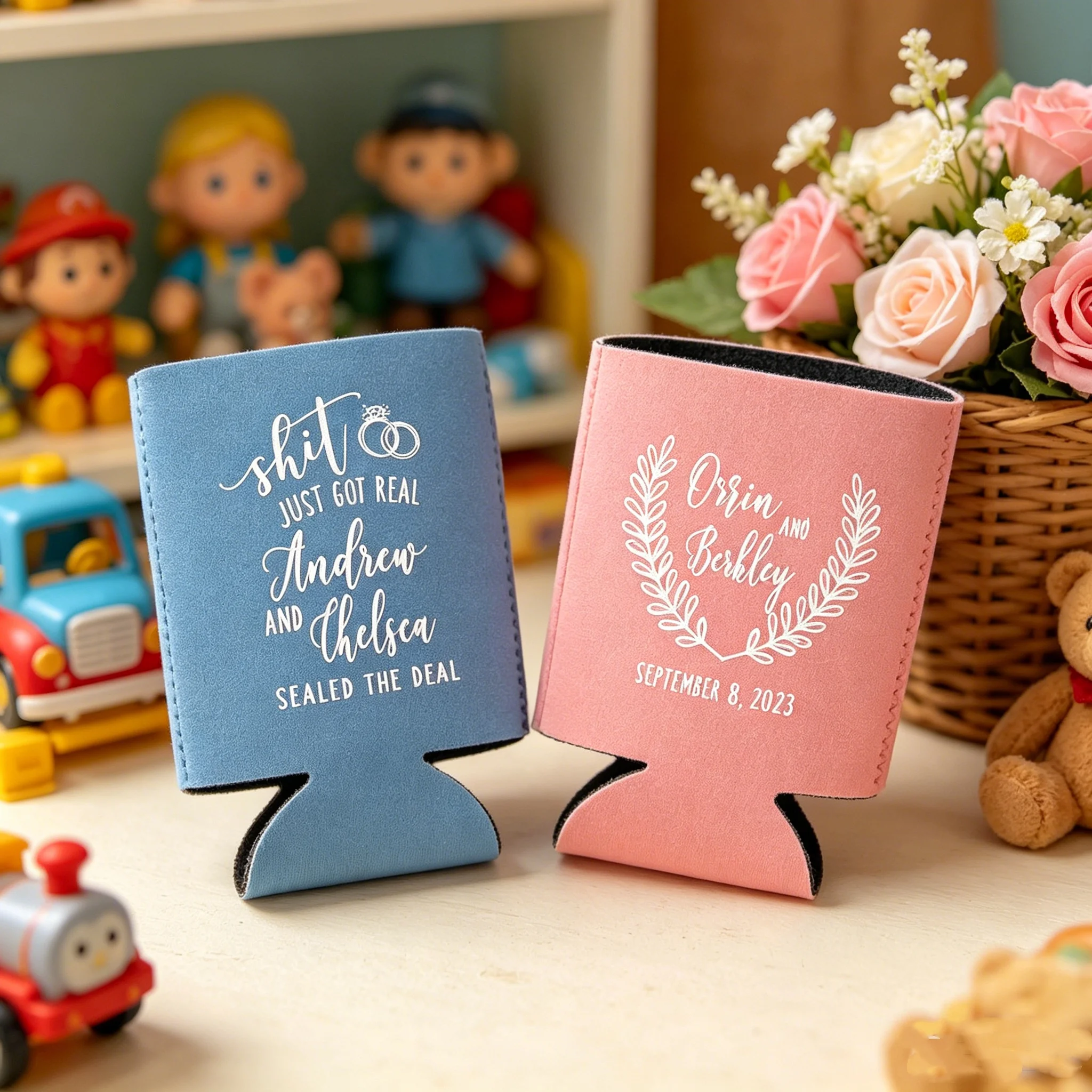 10/20/30pcs Wedding Favor Foam Can Cooler Custom Personalized Drink Koozie for Bridal Shower Bachelorette
10/20/30pcs Wedding Favor Foam Can Cooler Custom Personalized Drink Koozie for Bridal Shower Bachelorette