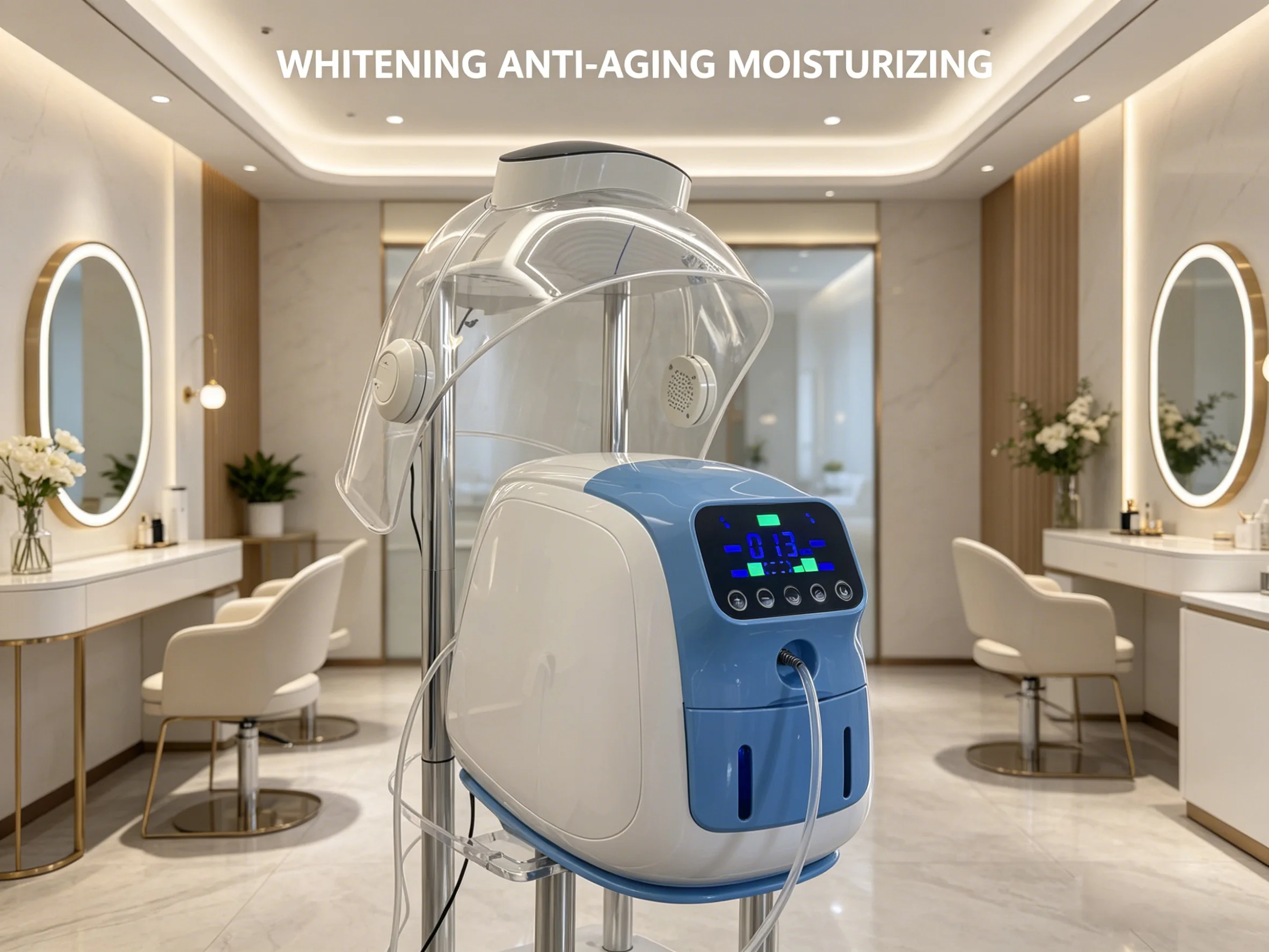 Oxygen Facial Machine Skin Whitening Moisturizing Anti Aging Facial Rejuvenation Salon
Oxygen Facial Machine Skin Whitening Moisturizing Anti Aging Facial Rejuvenation Salon