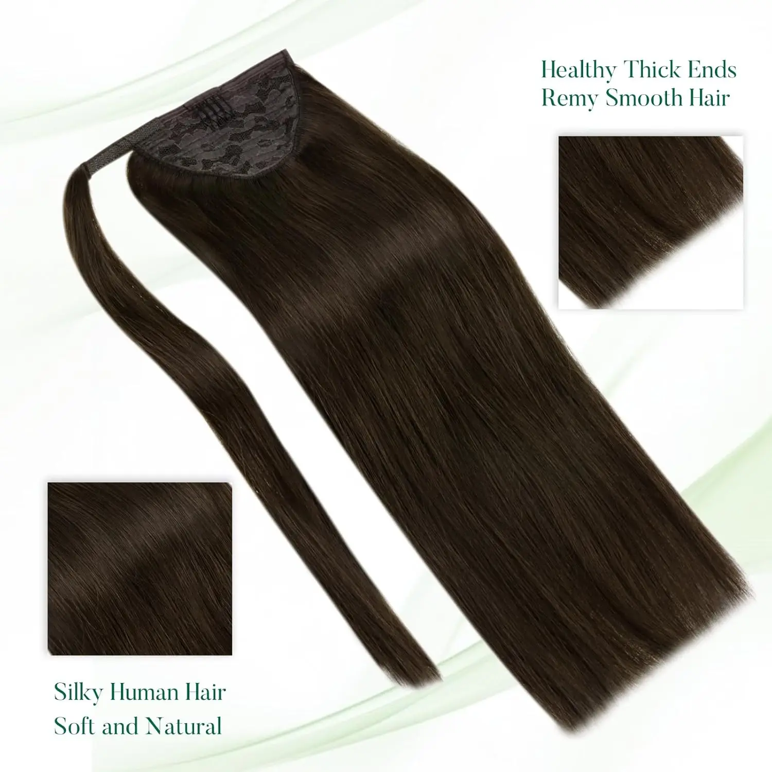 Ponytail Human Hair 14-24" All Color Ponytail Extensions 100% Remy Human Ponytail Hair Extensions 100g/Set For Women
Ponytail Human Hair 14-24" All Color Ponytail Extensions 100% Remy Human Ponytail Hair Extensions 100g/Set For Women