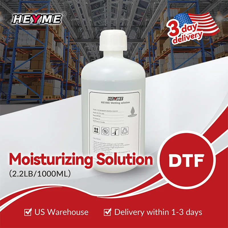 DTF Moisturizing Liquid 1000ml 22lb Printhead Protection Anti Clogging Nozzle Maintenance Fluid for XP600 I3200 DTF Printer
DTF Moisturizing Liquid 1000ml 22lb Printhead Protection Anti Clogging Nozzle Maintenance Fluid for XP600 I3200 DTF Printer
