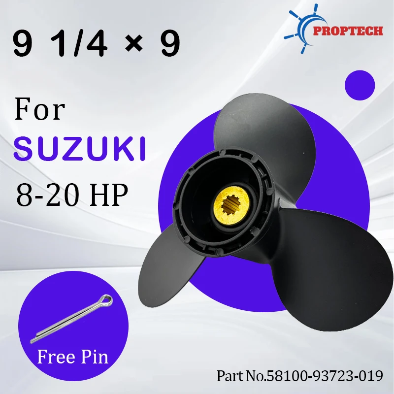 Подвесной пропеллер для Suzuki 8-20HP 9 1/4*9, винт из алюминиевого сплава, доставка 58100-93723-019, 3 лопасти, 10 шин, часть морского двигателя
Подвесной пропеллер для Suzuki 8-20HP 9 1/4*9, винт из алюминиевого сплава, доставка 58100-93723-019, 3 лопасти, 10 шин, часть морского двигателя