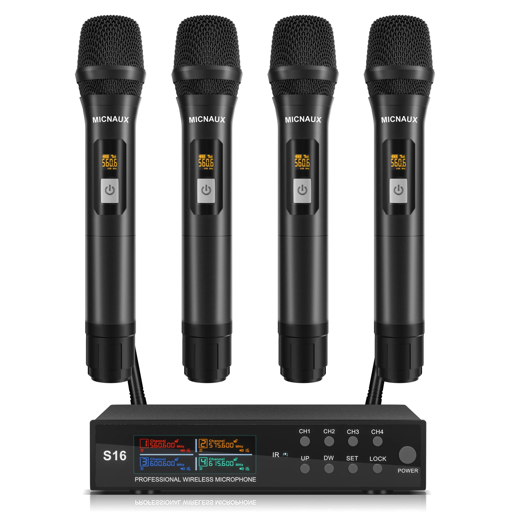 FULUODE S16 Dynamic Professional Party Stage Karaoke MicrophoneWireless Mic
FULUODE S16 Dynamic Professional Party Stage Karaoke MicrophoneWireless Mic