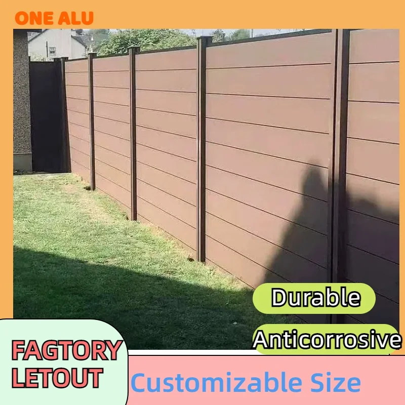 Factory Home and Garden Farm Windproof Waterproof Panels Wpc Wood Plastic Composite Wpc Fence for Outdoor
Factory Home and Garden Farm Windproof Waterproof Panels Wpc Wood Plastic Composite Wpc Fence for Outdoor