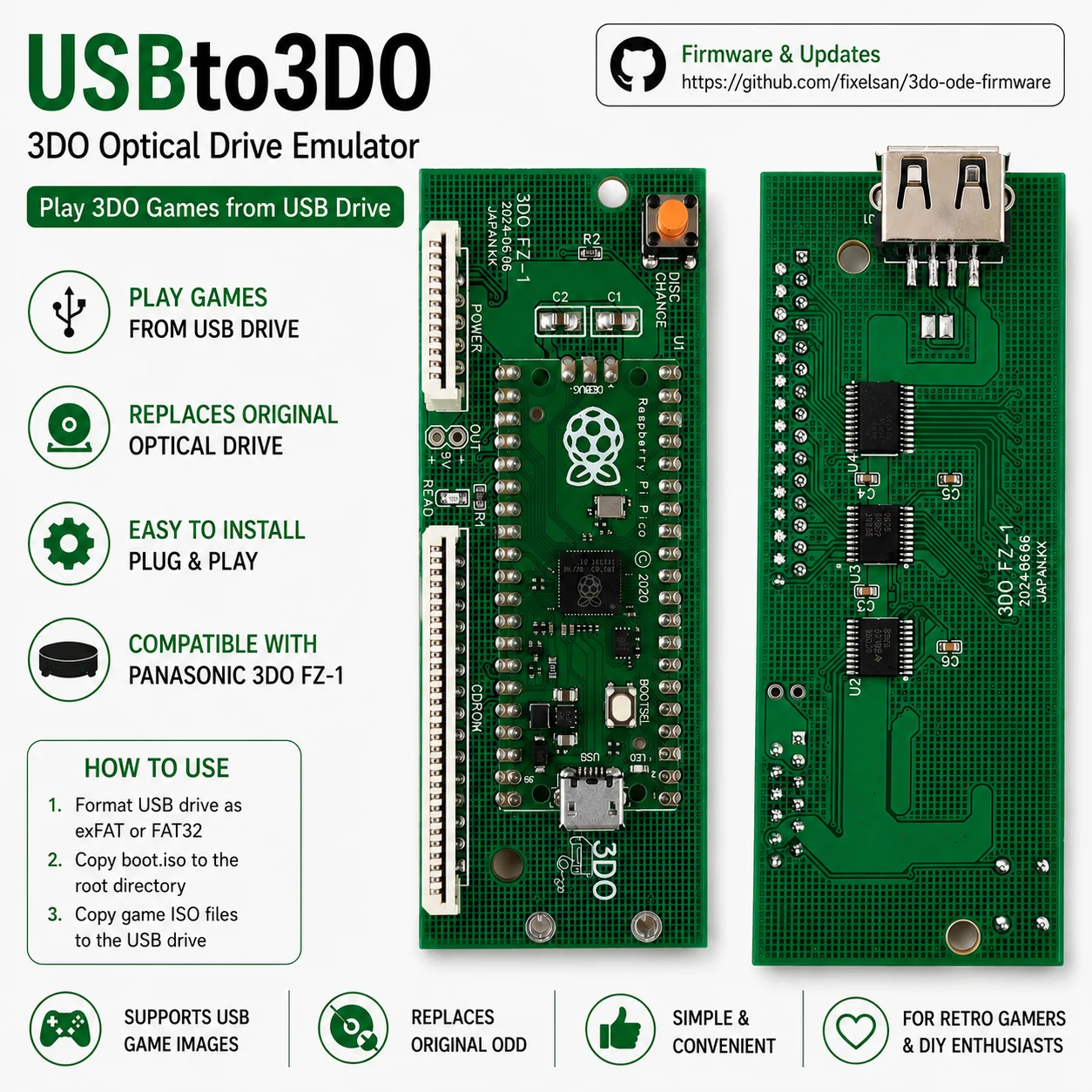 USBto3DO — это ODE.
USBto3DO — это ODE.
